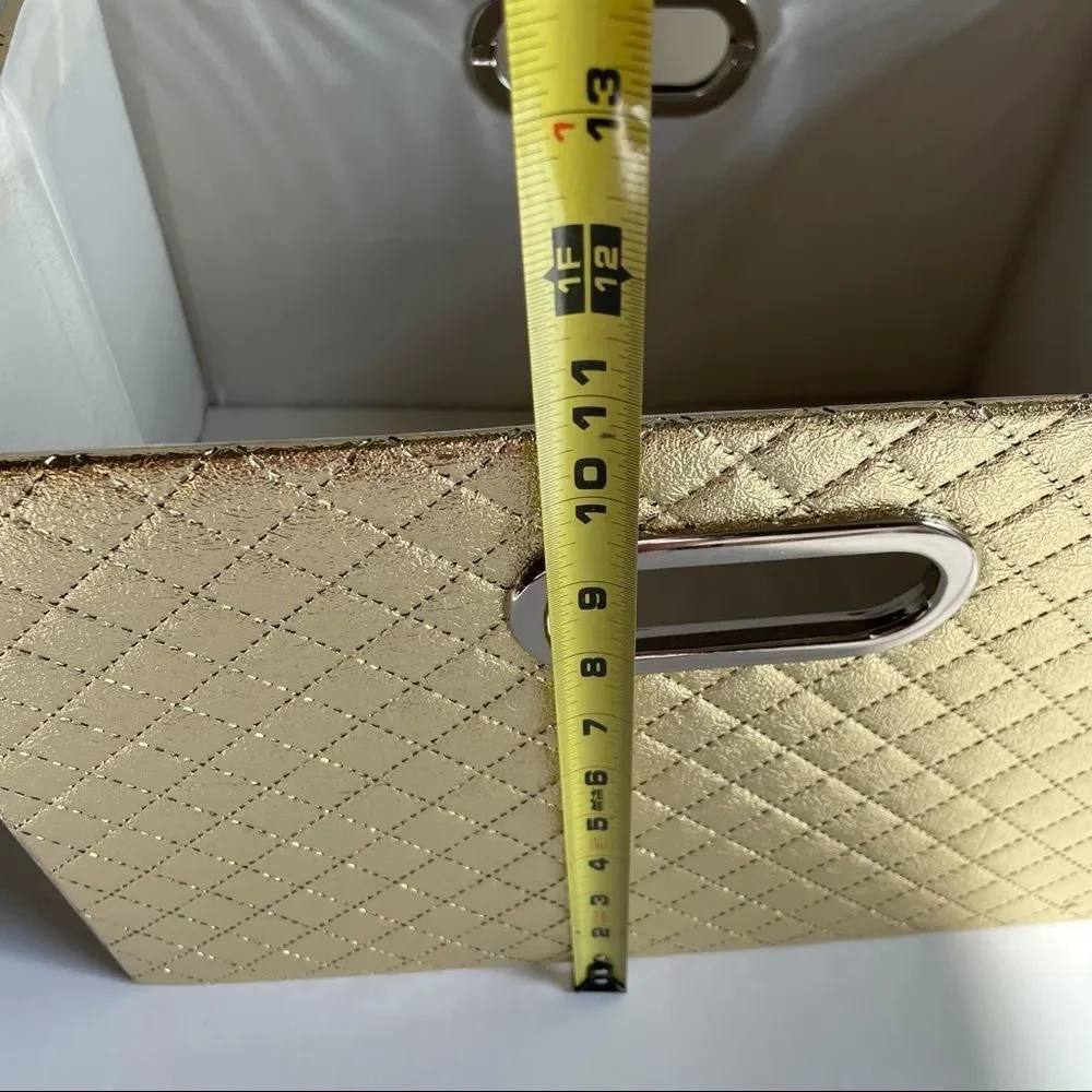 Estée Lauder Gold Storage Container Bin Handles